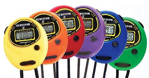 ACCUSPLIT Survivor II Stopwatches - Set of 6