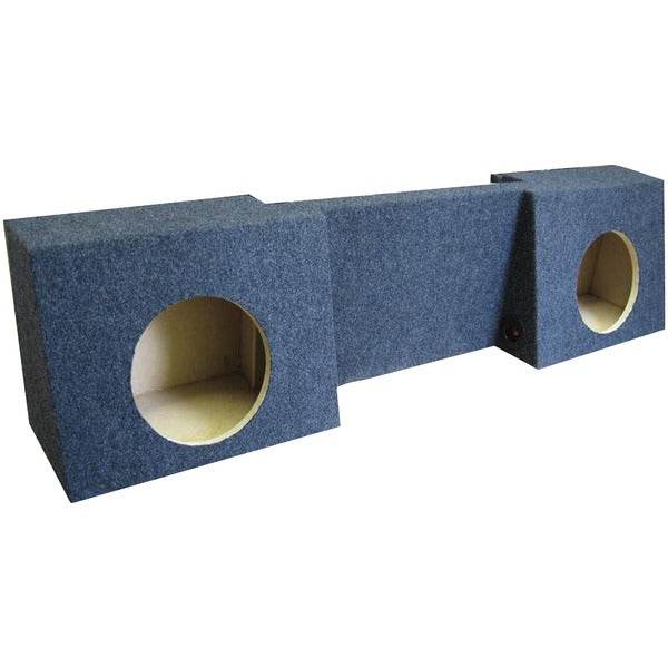Dual Sealed Carpeted Enclosure for Dodge(R) Ram Quad Cab 2019 and Up (10 Inch)