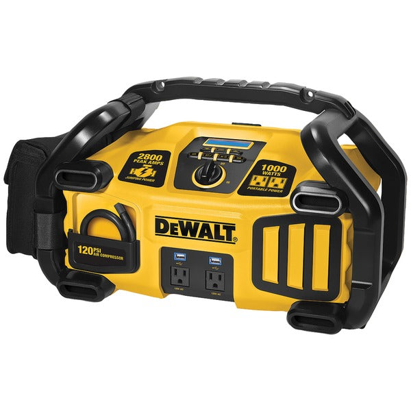 1,000-Watt Digital Powerstation with 1,400-Amp Jump Starter & 120psi Air Compressor