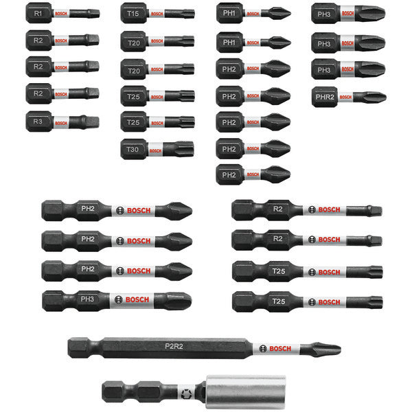 32-Piece Impact Tough(TM) Screwdriving Bit Set