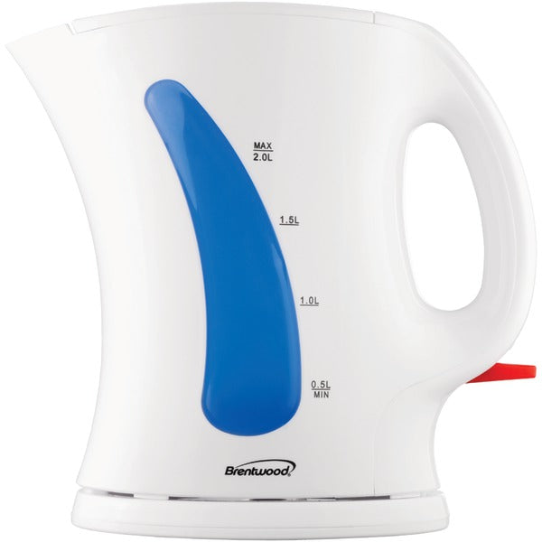2-Liter Cordless Plastic Tea Kettle
