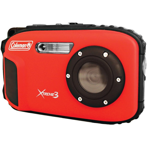 20.0-Megapixel Xtreme3 HD Video Waterproof Digital Camera (Red)