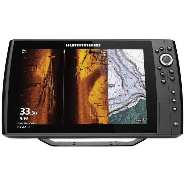 HELIX(R) 12 CHIRP MEGA SI+ GPS G3N Fishfinder with Bluetooth(R) & Ethernet