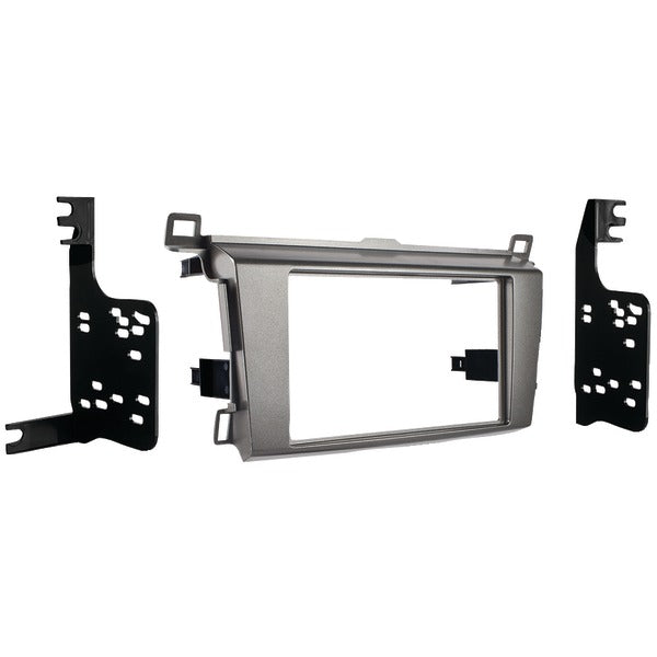 Double-DIN Installation Kit in Gray for 2013 through 2018 Toyota(R) RAV4