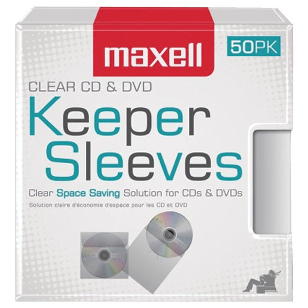 CD/DVD Keeper Sleeves (50 pk)