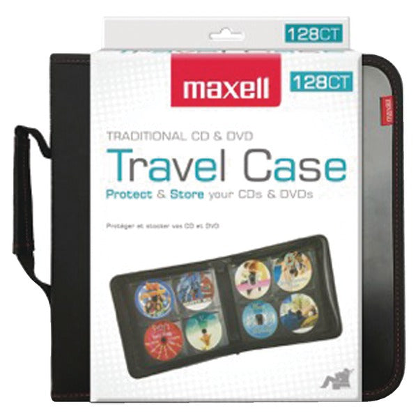 CD/DVD Travel Case (128 capacity)