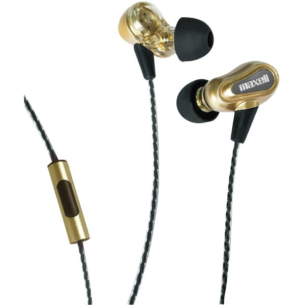 Bass 13(TM) Dual-Driver In-Ear Earbuds with Microphone