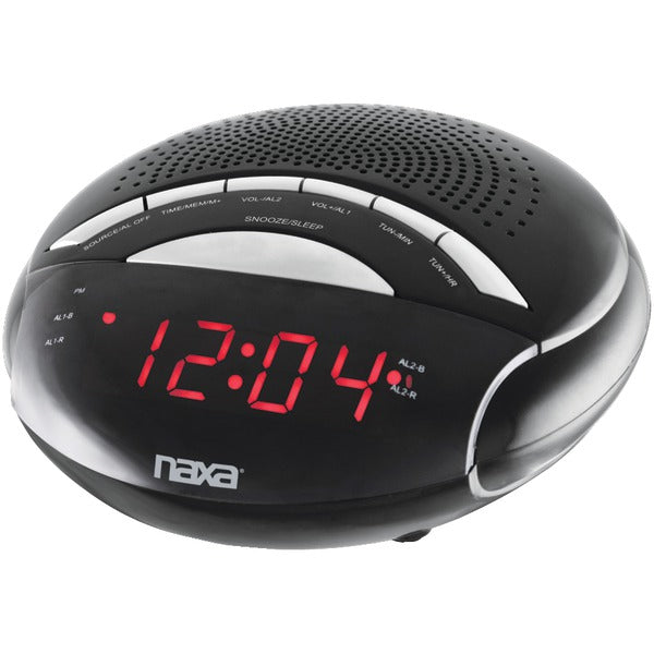Digital Alarm Clock with AM/FM Radio