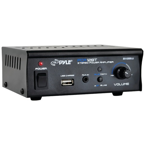 25-Watt x 2 Mini Blue Series Bluetooth(R) Stereo Power Amp