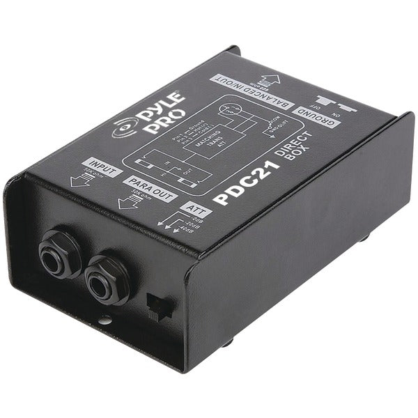 1/4'' Instrument to Balanced & Unbalanced Direct Box