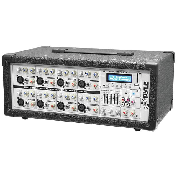 8-Channel 800-Watt Bluetooth(R) Mixer