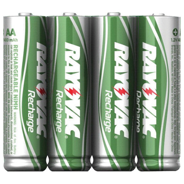 Ready-to-Use NiMH Rechargeable Batteries (AA; 1,350mAh; 4 pk)