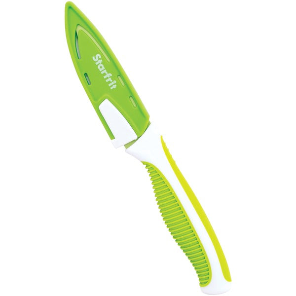 3.5-Inch Paring Knife with Integrated Sharpening Sheath