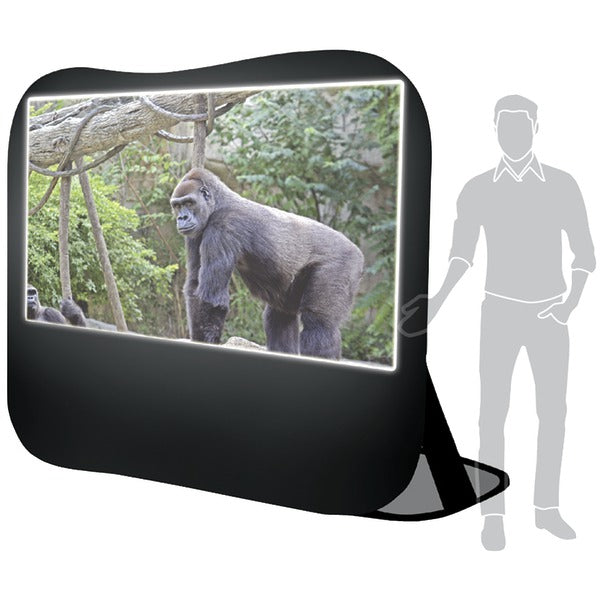Pop-up Projection Screen (120-Inch)