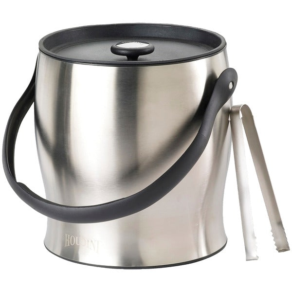 Double-Walled Ice Bucket with Tongs