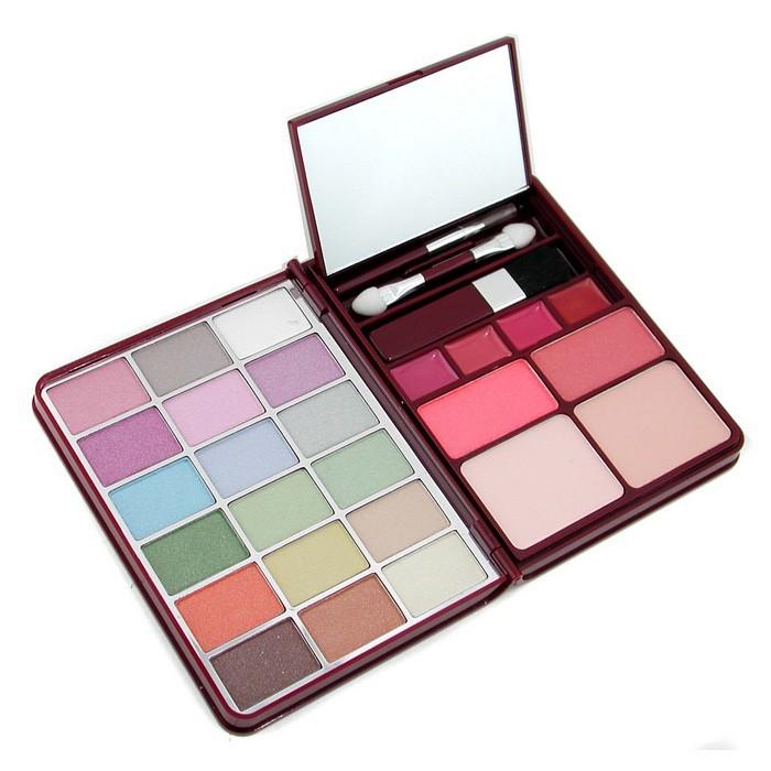 Makeup Kit G0139 (18x Eyeshadow, 2x Blusher, 2x Pressed Powder, 4x Lipgloss) - 1 - -