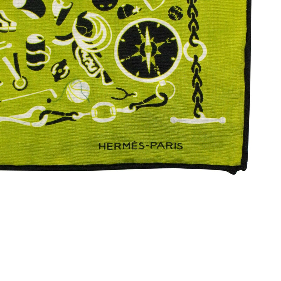 Cotton Sport 'En Vranc' 55 Bandana Scarf - Green