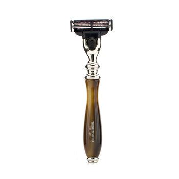 Wellington Mach Iii Chrome Razor - Horn - 1pc