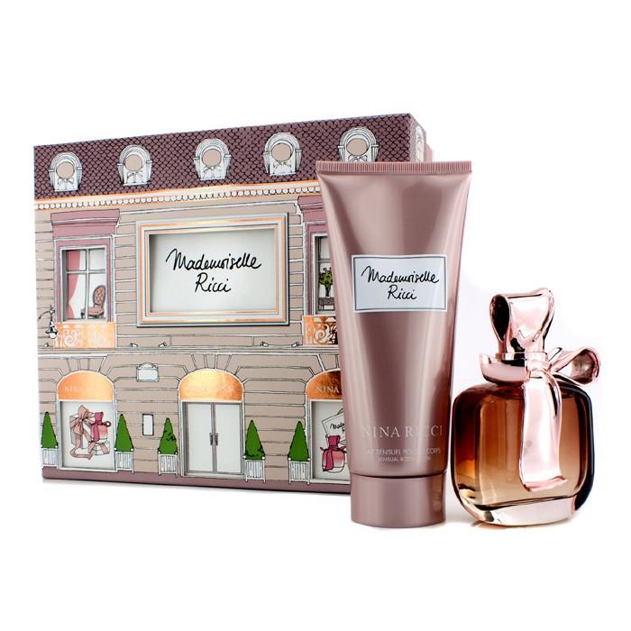 Mademoiselle Ricci Coffret: Eau De Parfum Spray 80ml/2.7oz + Body Lotion 200ml/6.8oz - 2pcs