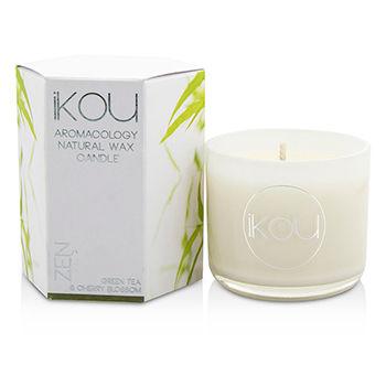 Eco-luxury Aromacology Natural Wax Candle Glass - Zen (green Tea & Cherry Blossom) - (2x2) inch