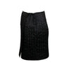 Puffer Mini Wrap Skirt - Black / Floral