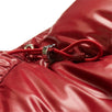 Chouette Down Filled Quilted Puffer Coat - Red