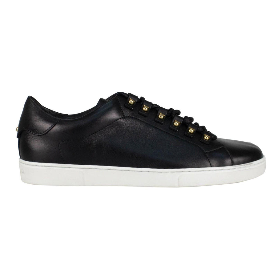 Vulcano Leather Sneakers - Black