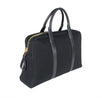 Canvas Holdall Travel Briefcase - Black