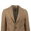 Drop 8 Cotton Herringbone 3 Roll 2 Button Sport Coat - Brown