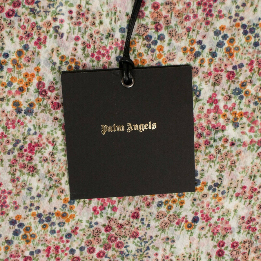 Flower Print Tunic Dress - White