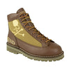 Embroidered Mountain Light II Rugged Lace Up Boots - Brown