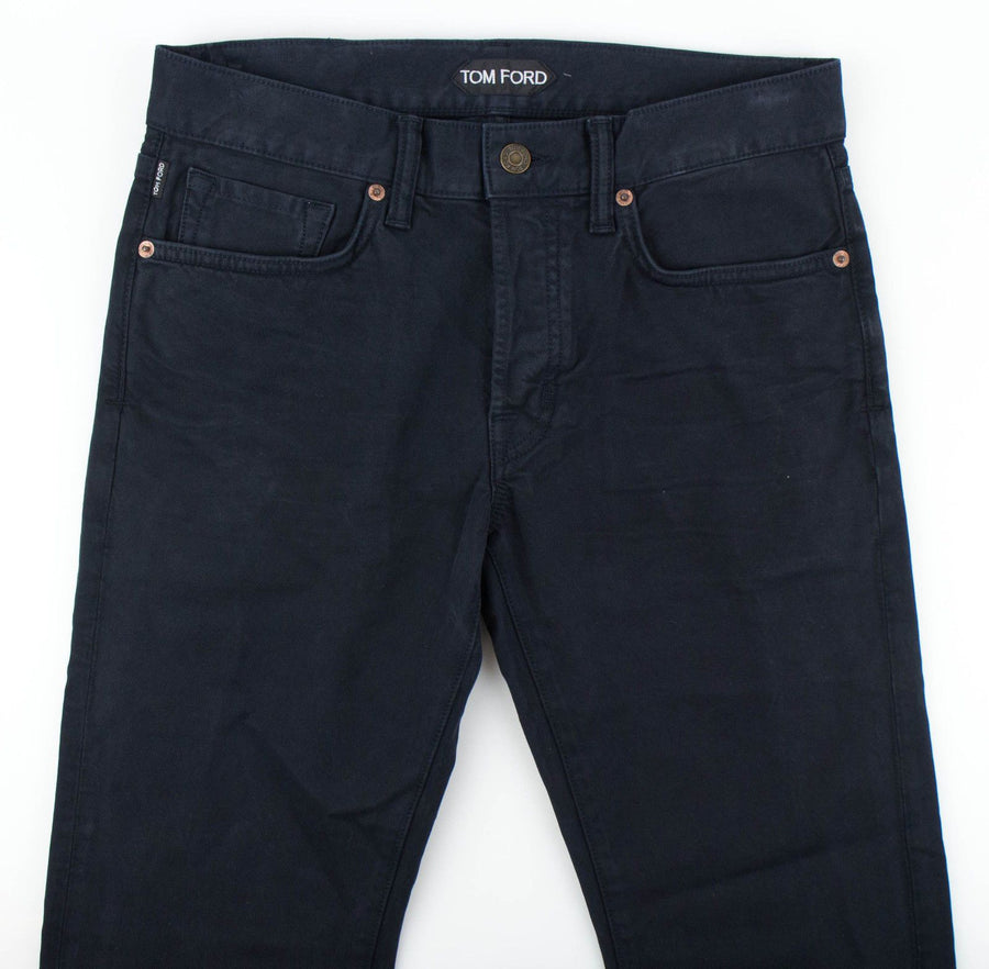 Denim Five Pocket Straight Leg TFD002 Jeans - Navy