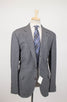 Cashmere Blend Houndstooth 3/2 Button Sport Coat - Gray