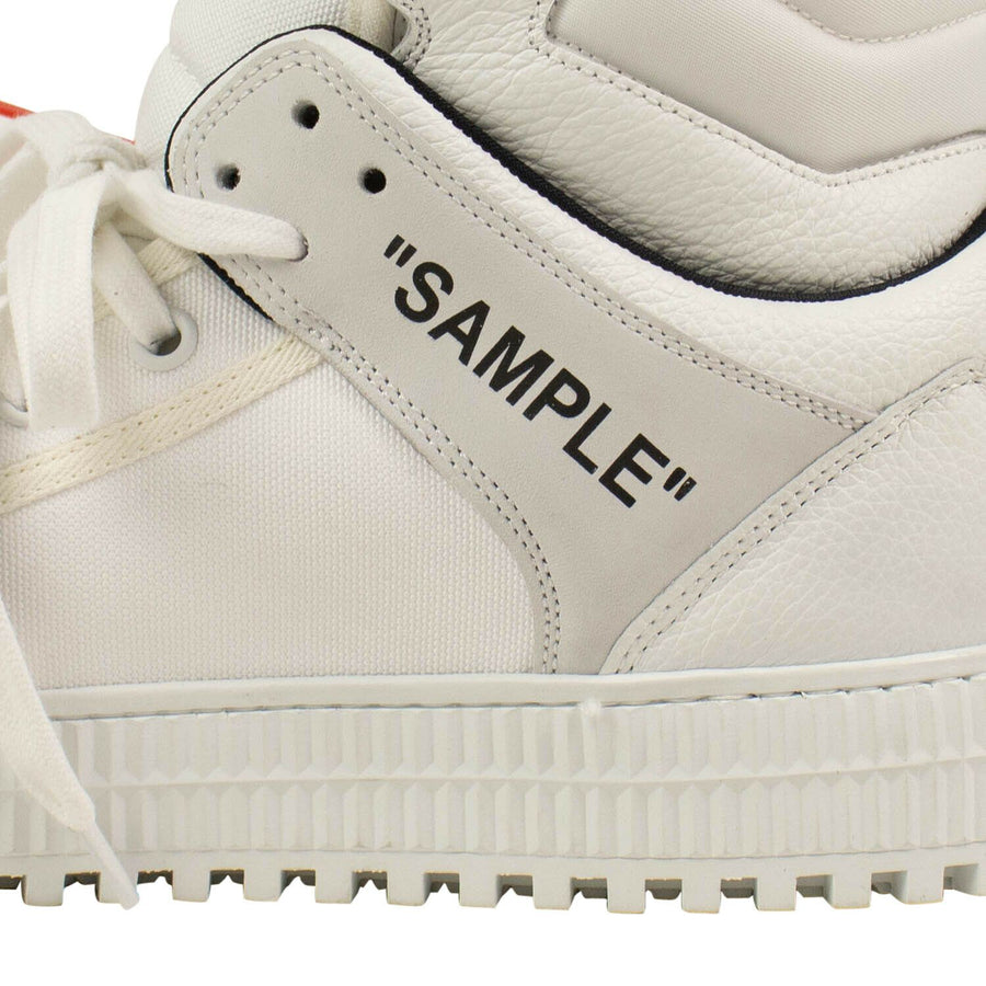 'Off Court' High Top Sneakers - White