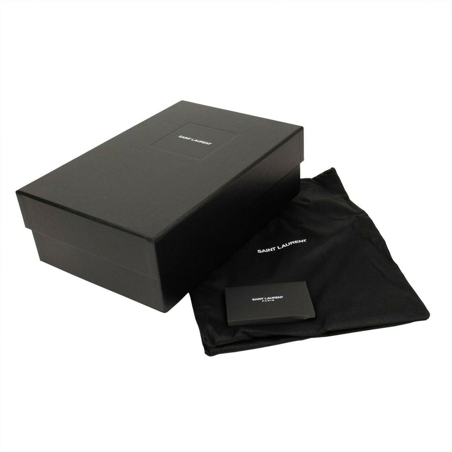 YSL Crocodile Opyum Pumps Heel - Black