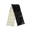 Nylon Logo Puffer Scarf - Black