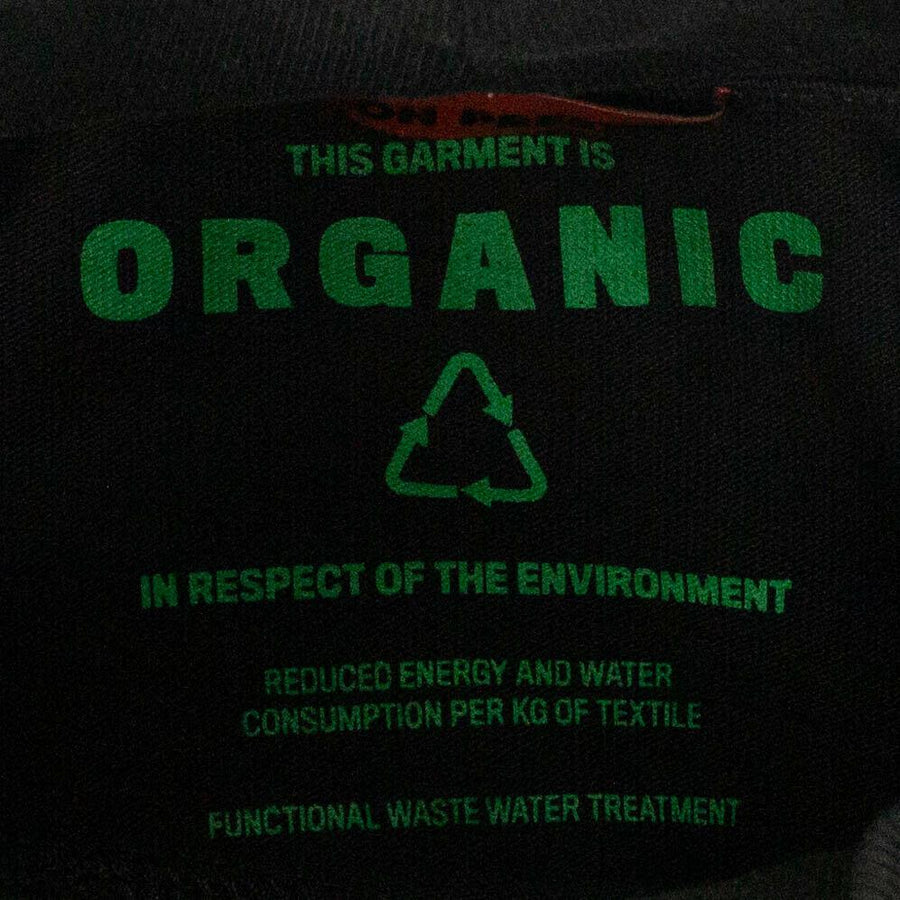 Cropped Turtleneck Short Sleeves T-Shirt - Black