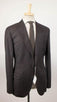 Subtle Stripe Wool 3/2 Button Suit - Brown