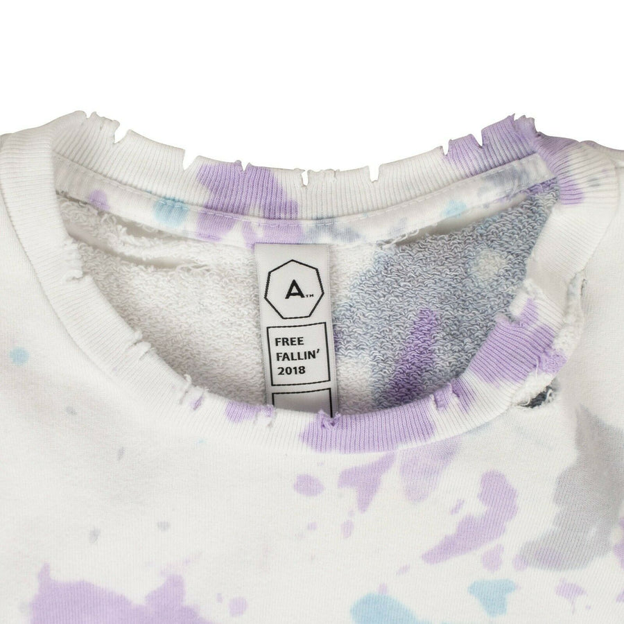 Tie Dye Ashley Bickerton Perfect Pullover Sweatshirt - Multi