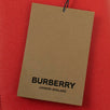 Grainy Leather 'TB' Monogram Shoulder Bag - Red