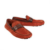 Suede 'Morris New Driver' Shoes - Red