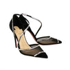 'Chiara' Embellished Heels - Black