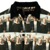 Cotton American Gothic Picture Work Jacket - Black