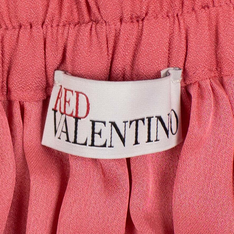 Gathered Elastic Mini Skirt - Pink