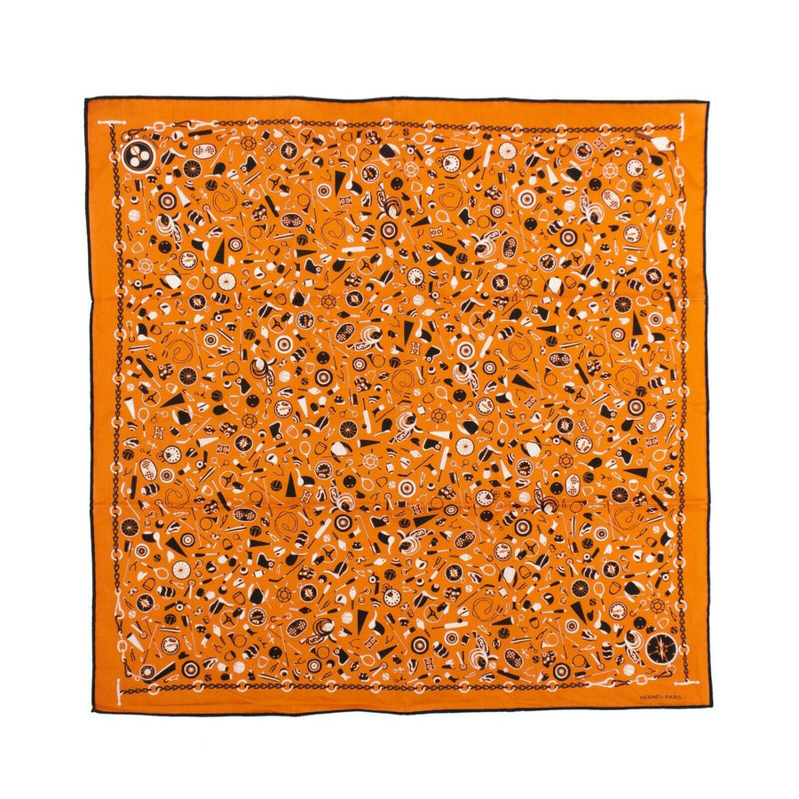 Cotton Sport 'En Vranc' 55 Bandana Scarf - Orange
