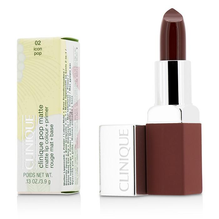 Pop Matte Lip Colour + Primer - # 02 Icon Pop - 3.9g/0.13oz