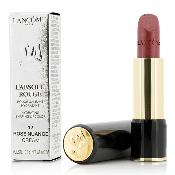 L' Absolu Rouge Hydrating Shaping Lipcolor - # 12 Rose Nuance (cream) - 3.4g/0.12oz