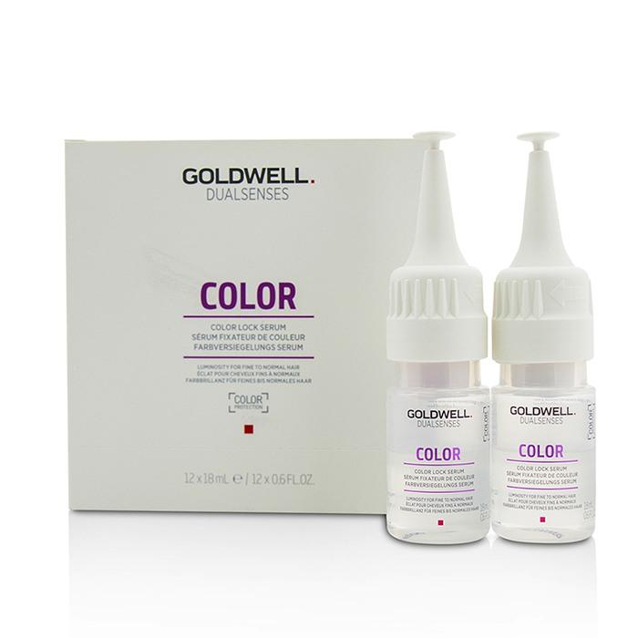 Dual Senses Color Color Lock Serum (luminosity For Fine To Normal Hair) - 12x18ml/0.6oz