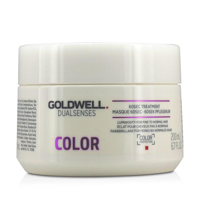 Dual Senses Color 60sec Treatment (luminosity For Fine To Normal Hair) - 200ml/6.7oz