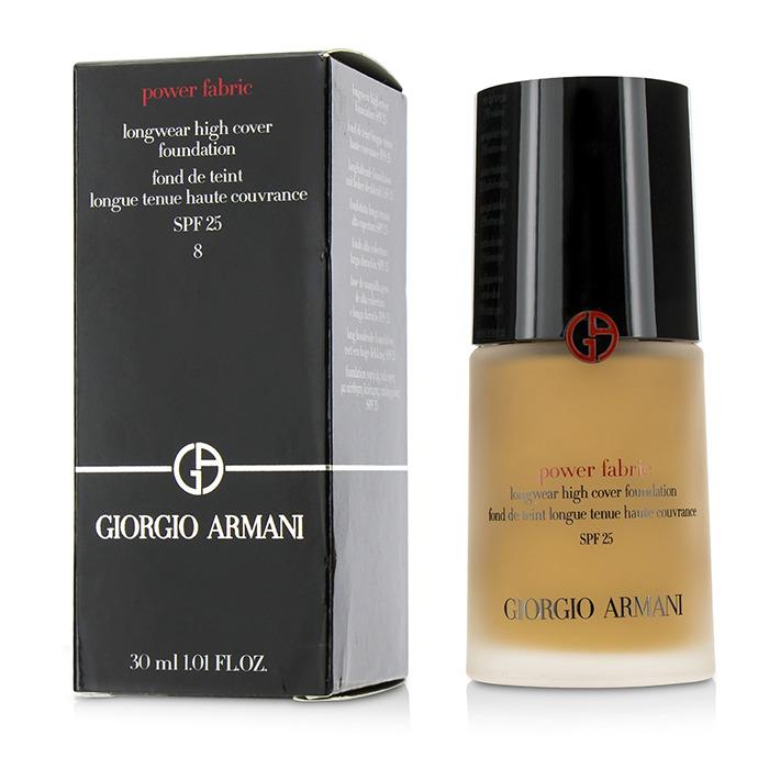 Power Fabric Longwear High Cover Foundation Spf 25 - # 8 (tan, Warm) - 30ml/1oz
